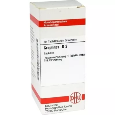 GRAPHITES D 2 tabletter, 80 stk GRAPHITES D 2 tabletter, 80 stk