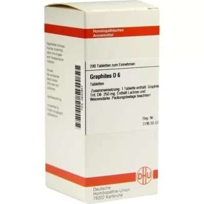 GRAPHITES D 6 tabletter, 200 stk GRAPHITES D 6 tabletter, 200 stk