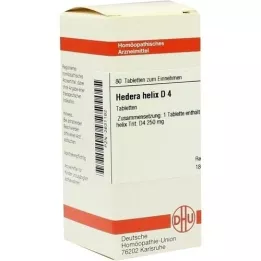 HEDERA HELIX D 4 tabletter, 80 stk
