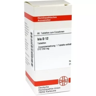 IRIS D 12 tabletter, 80 stk