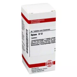 OPIUM D 12 tabletter, 80 stk