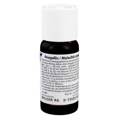 ANAGALLIS/MALACHIT komp. blanding, 50 ml