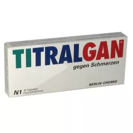TITRALGAN Smertestillende tabletter, 10 stk