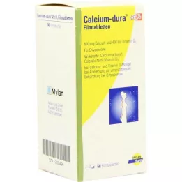 CALCIUM DURA Vit D3 filmovertrukne tabletter, 50 stk