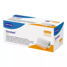 VAROLAST Plus zinkklæbende bandage 8 cmx5 m, 1 stk
