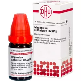 MAGNESIUM SULFURICUM LM XVIII Fortynding, 10 ml