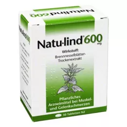 NATULIND 600 mg overtrukne tabletter, 50 stk