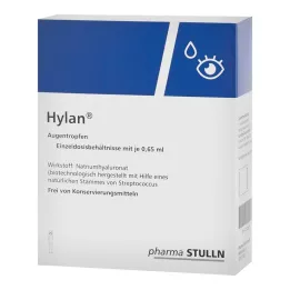HYLAN 0,65 ml øjendråber, 10 stk
