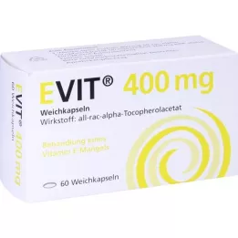 EVIT 400 bløde kapsler, 60 stk