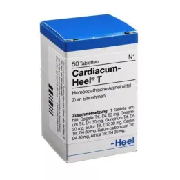 CARDIACUM Heel T Tabletter, 50 stk