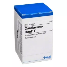 CARDIACUM Heel T Tabletter, 250 stk