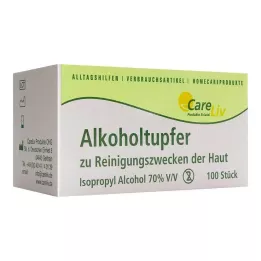 ALKOHOLTUPFER 3x6 cm steril, 100 stk