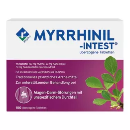 MYRRHINIL INTEST overtrukne tabletter, 100 stk