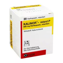 KALINOR retard P 600 mg hårde kapsler, 20 stk