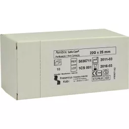 AMBIX Safe-Can Portpunkt.Kan.22 Gx25 mm lige, 10 stk