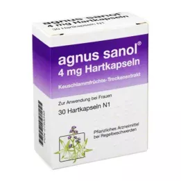 AGNUS SANOL Hårde kapsler, 30 stk