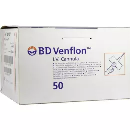 BD VENFLON 2 20 G 1,0x32 mm indbygget kanyle, 50 stk