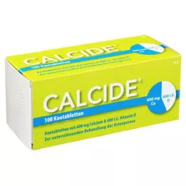 CALCIDE Tyggetabletter, 100 stk