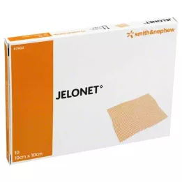 JELONET Paraffingaze 10x10 cm steril, 10 stk