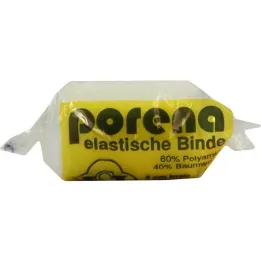 Porena elastisk gazebandage 4cm cello hvid, 1 stk