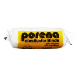 Porena elastisk gazebandage 8cm cello hvid, 1 stk