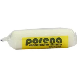 Porena elastisk gazebandage 10cm cello hvid, 1 stk
