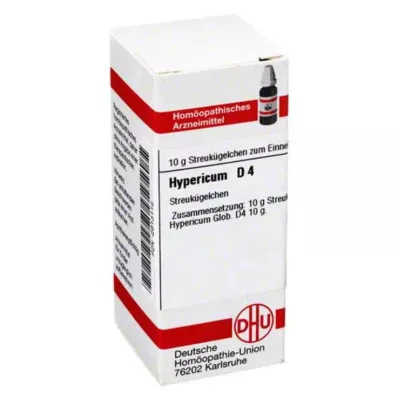HYPERICUM D 4 Globuli, 10 g