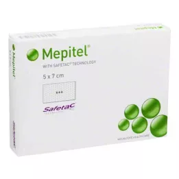 MEPITEL Silikone netbandage 5x7 cm steril, 5 stk