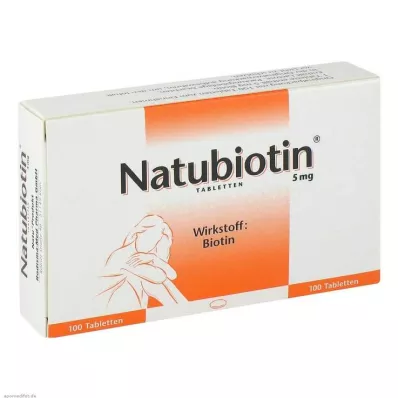NATUBIOTIN Tabletter, 100 stk
