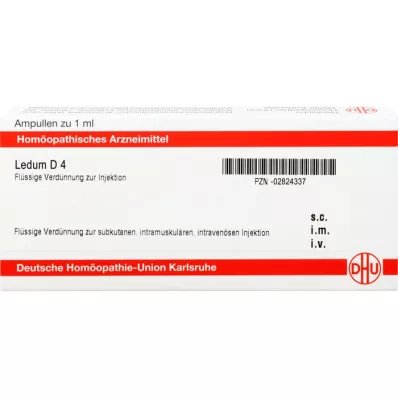 LEDUM D 4 ampuller, 10 ml LEDUM D 4 ampuller, 10 ml