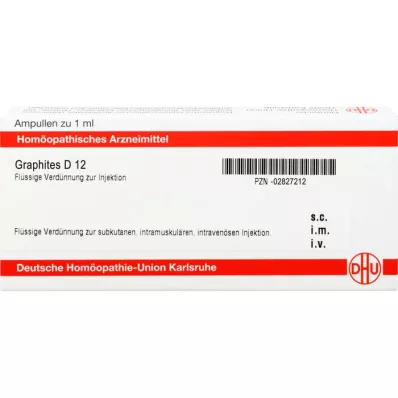 GRAPHITES D 12 ampuller, 10 ml