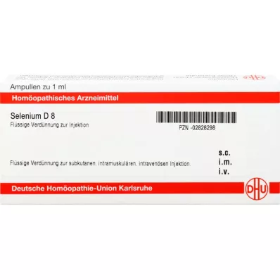 SELENIUM D 8 ampuller, 10 ml