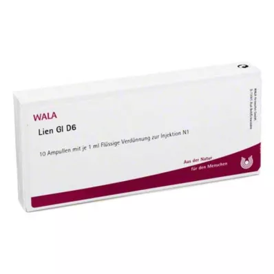 LIEN GL D 6 ampuller, 10X1 ml