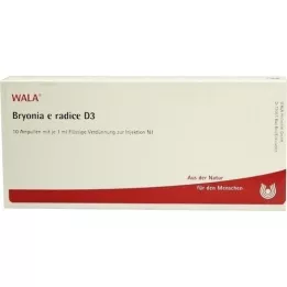 BRYONIA E radice D 3 ampuller, 10X1 ml