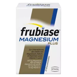 FRUBIASE MAGNESIUM Plus brusetabletter, 20 stk