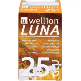 WELLION LUNA Blodsukkerteststrimler, 25 stk