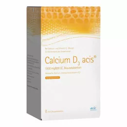 CALCIUM D3 acis 1000 mg/880 IE brusetabletter, 100 stk