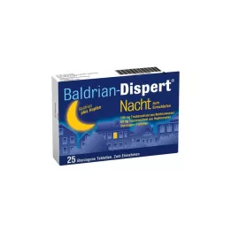 BALDRIAN DISPERT Nat til at falde i søvn üb.Tabletter, 25 stk