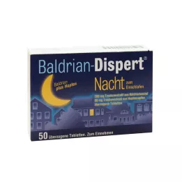 BALDRIAN DISPERT Nat til at falde i søvn üb.Tabletter, 50 stk