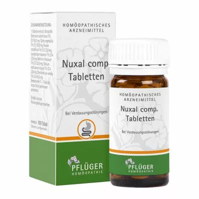 NUXAL komp. tabletter, 100 stk NUXAL komp. tabletter, 100 stk