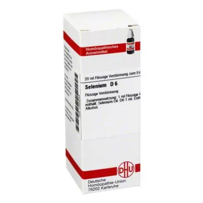 SELENIUM D6 Fortynding, 20 ml