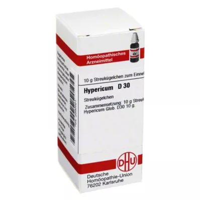 HYPERICUM D 30 Globuli, 10 g
