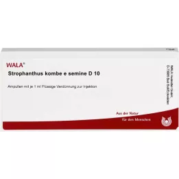 STROPHANTHUS KOMBE e semine D 10 ampuller, 10X1 ml