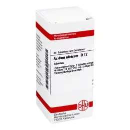 ACIDUM NITRICUM D 12 tabletter, 80 stk