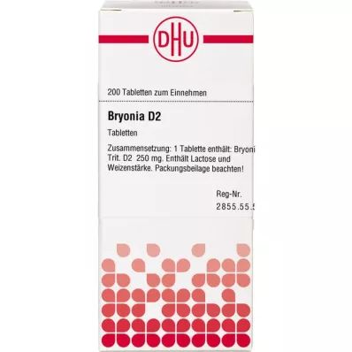 BRYONIA D 2 tabletter, 200 stk BRYONIA D 2 tabletter, 200 stk