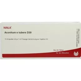 ACONITUM E tubere D 30 ampuller, 10X1 ml