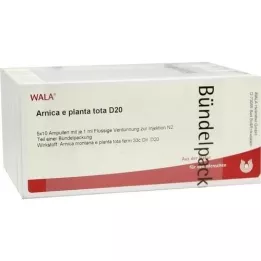 ARNICA E Planta tota D 20 ampuller, 50X1 ml