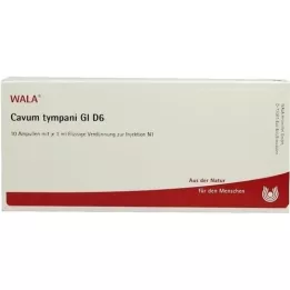 CAVUM tympani GL D 6 ampuller, 10X1 ml