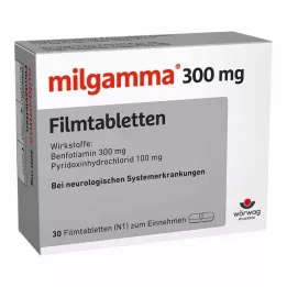 MILGAMMA 300 mg filmovertrukne tabletter, 30 stk