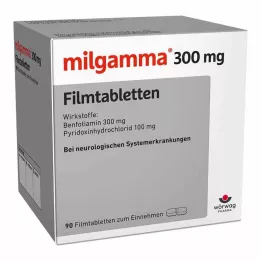 MILGAMMA 300 mg filmovertrukne tabletter, 90 stk
